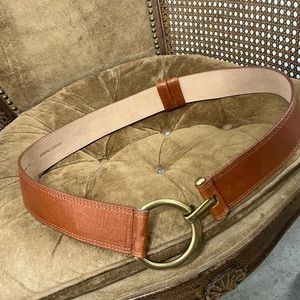Vintage Neiman Marcus WCM New York Adjustable Leather Belt